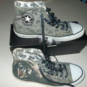 The Joker Chuck Taylor Converse Shoes